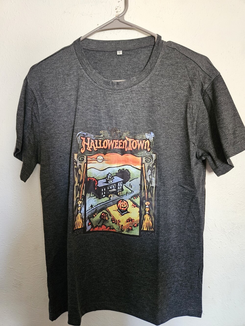 Halloween Town Graphic Tee - Dark Gray - Picture 4 of 4